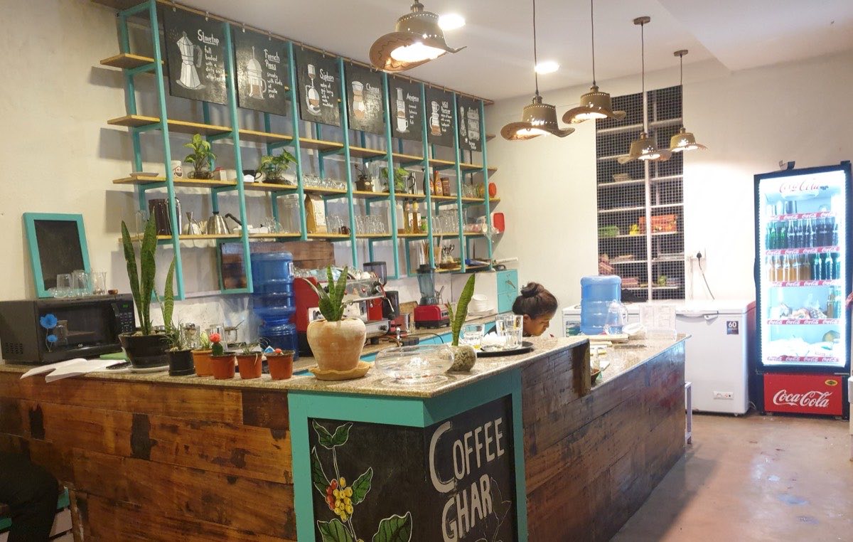 Coffee Ghar coffee and food